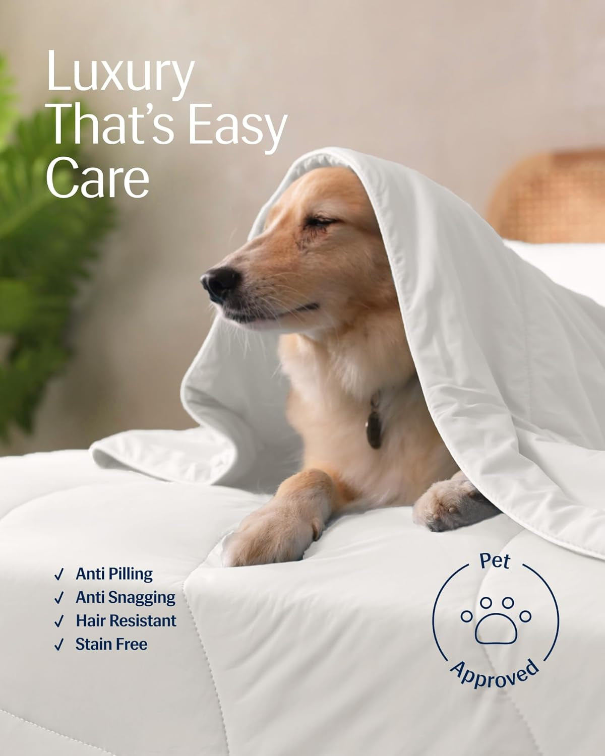 ® Evercool® Cooling Comforter, King/Cali King, Blanket for Hot Sleepers, All Season Bedding to Keep Cool for Night Sweats, Breathable Lightweight Duvet, 106X90 Inches, Arctic White