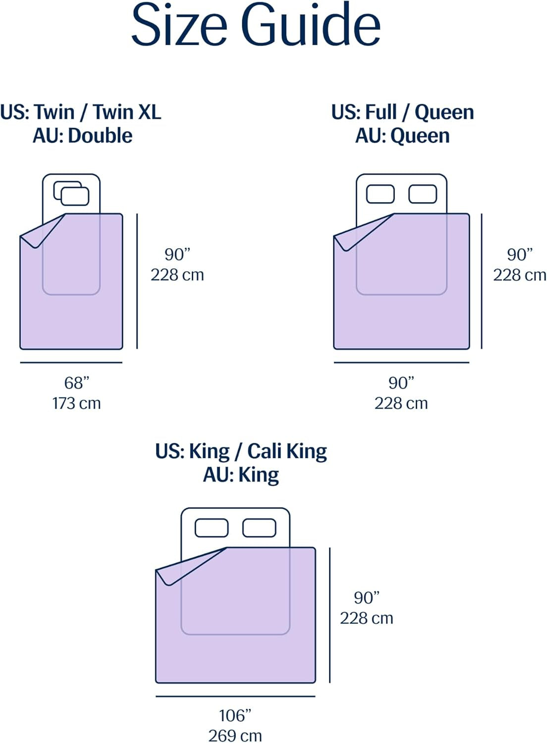 ® Evercool® Cooling Comforter, King/Cali King, Blanket for Hot Sleepers, All Season Bedding to Keep Cool for Night Sweats, Breathable Lightweight Blanket, 106X90 Inches, Lavender Breeze