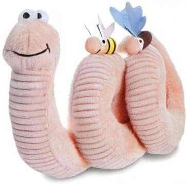 , 61431, Superworm, Soft Toy, Peach