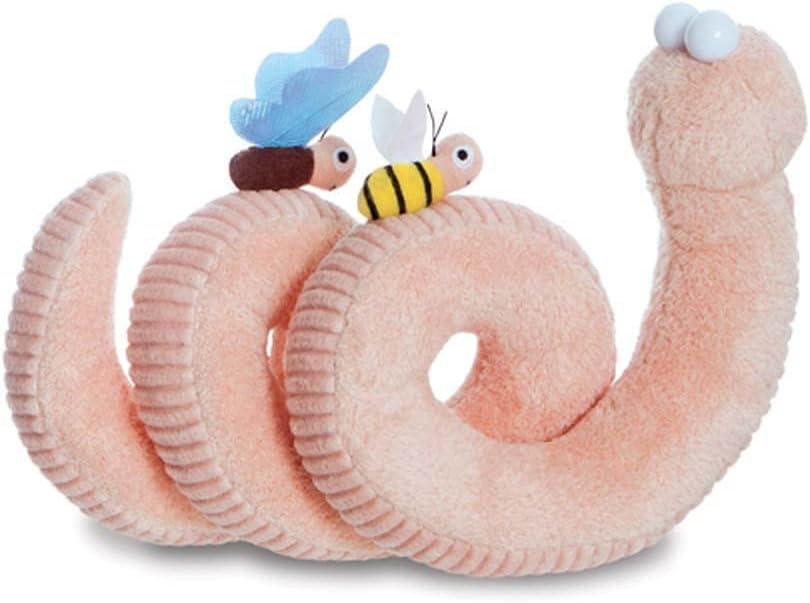 , 61431, Superworm, Soft Toy, Peach