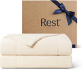 ® Evercool® Cooling Comforter, King/Cali King, Blanket for Hot Sleepers, All Season Bedding to Keep Cool for Night Sweats, Breathable Lightweight Blanket, 106X90 Inches, Snow Ivory