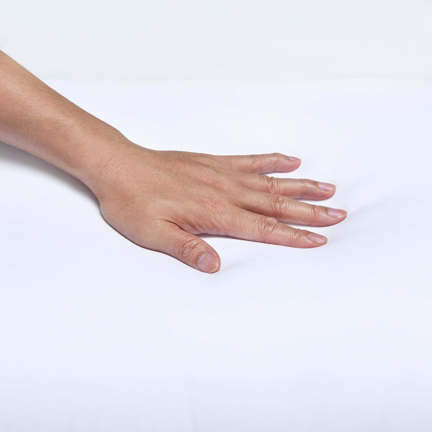 down Alternative Pillow for Back Side Sleepers, Medium Density, Standard Size, 26" X 20", 2-Pack, White