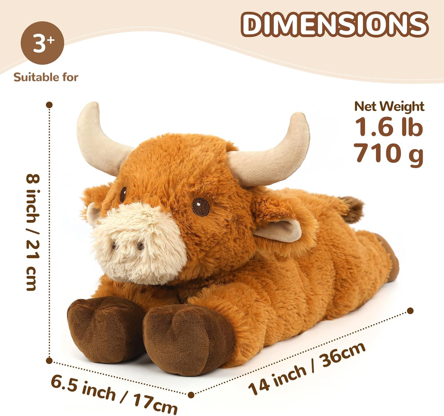 Bull Stuffed Animals, Microwavable Stuffed Animal