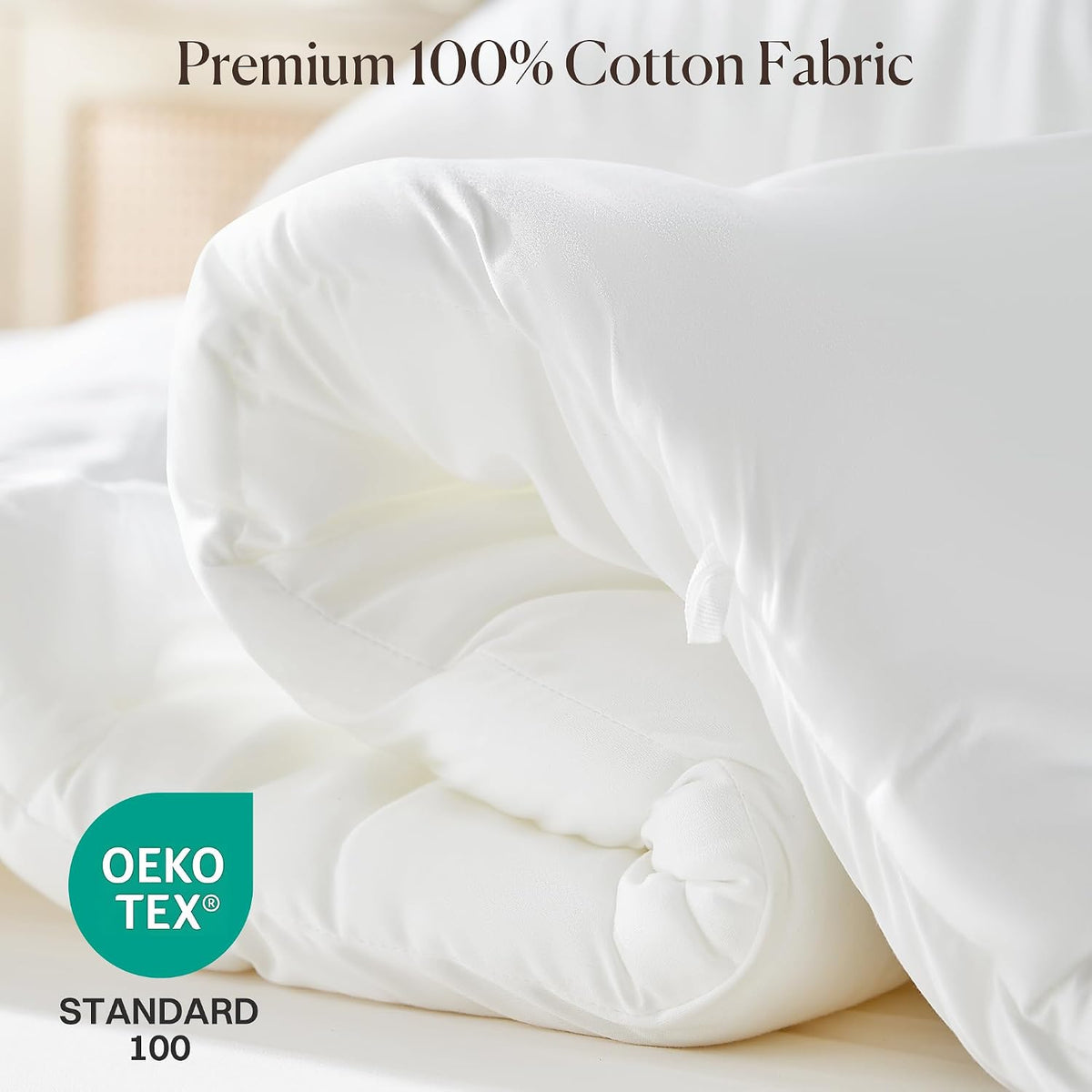 Marshmallow Comforter Full/Queen-king/cal-king Size, Extra Fluffy Cloud Soft Down Alternative Duvet Insert - Hypoallergenic Double-Stuffed Quilted Bed Comforter - All-Season Cooling Lightweight