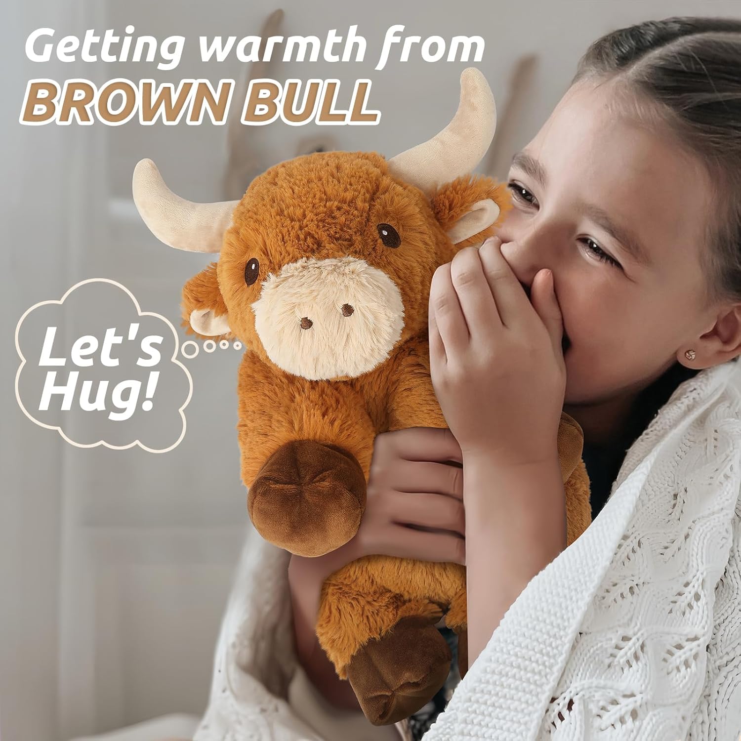 Bull Stuffed Animals, Microwavable Stuffed Animal
