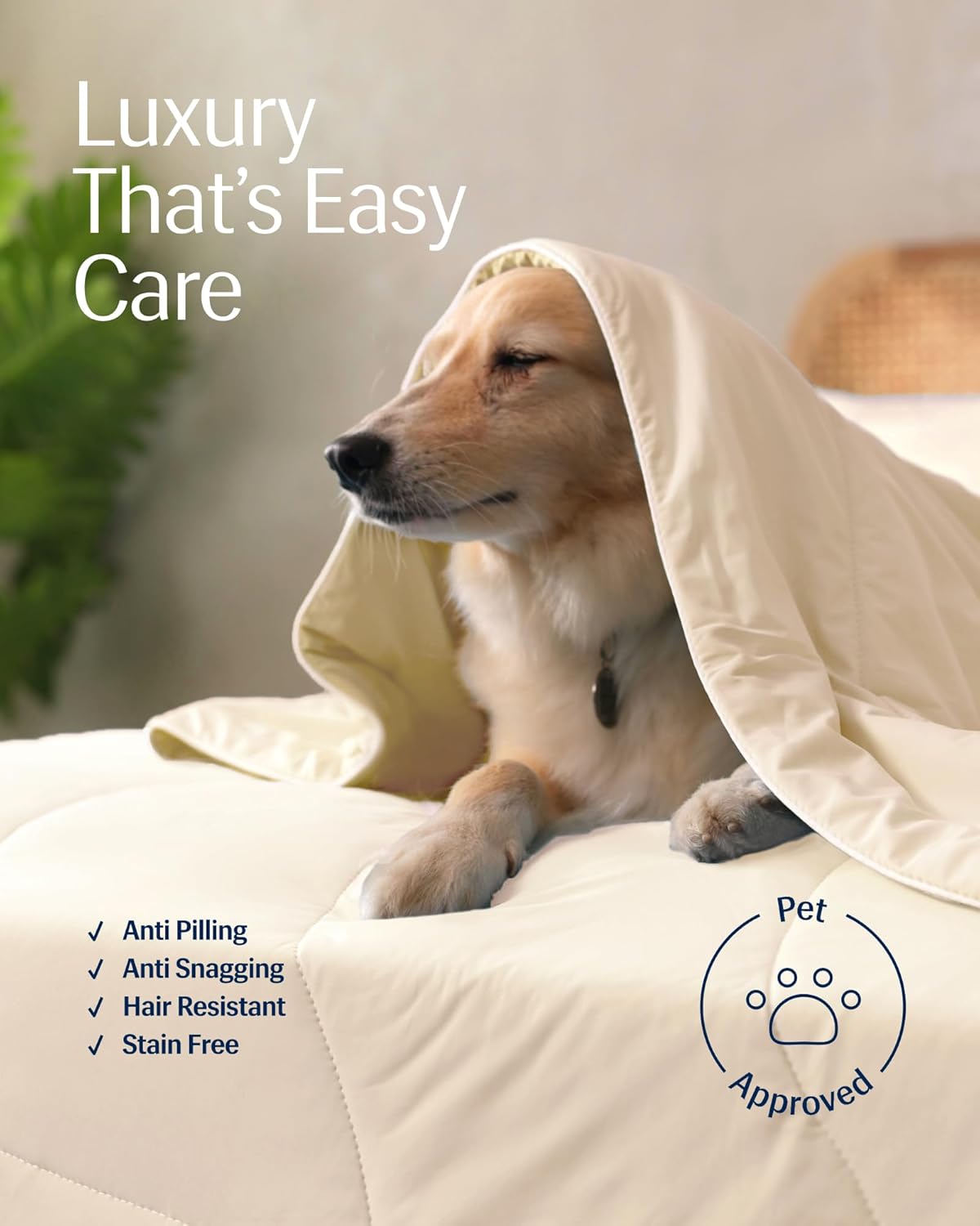 ® Evercool® Cooling Comforter, King/Cali King, Blanket for Hot Sleepers, All Season Bedding to Keep Cool for Night Sweats, Breathable Lightweight Blanket, 106X90 Inches, Snow Ivory