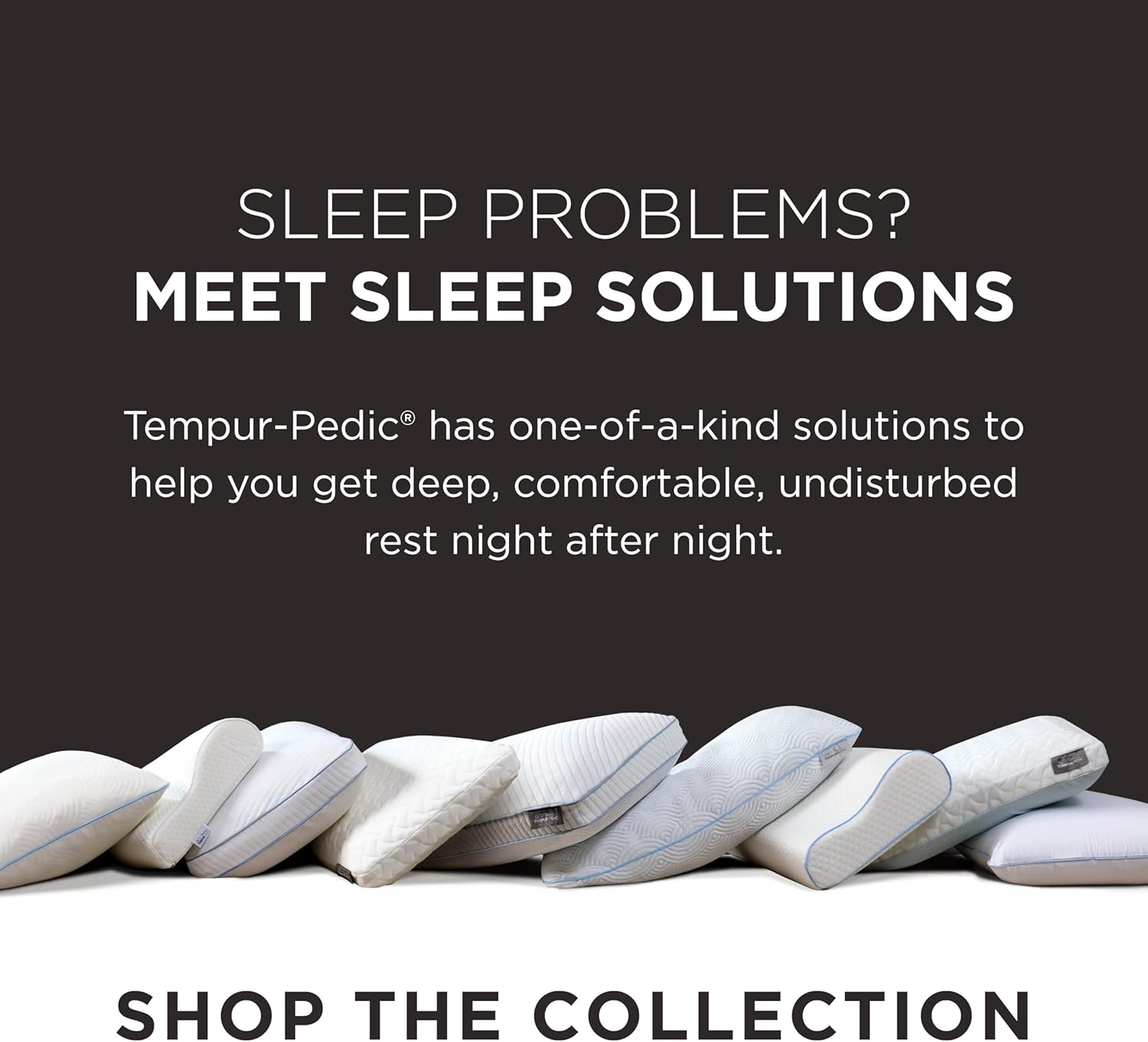 Tempur-Cloud Pillow for Sleeping, Standard, White
