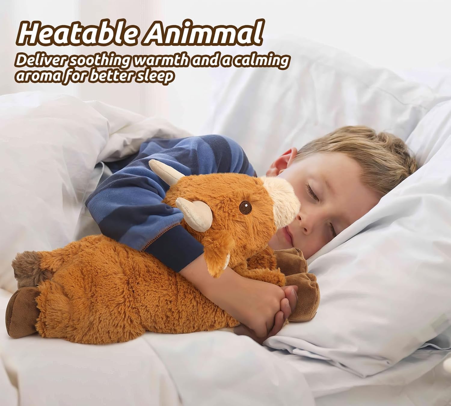 Bull Stuffed Animals, Microwavable Stuffed Animal