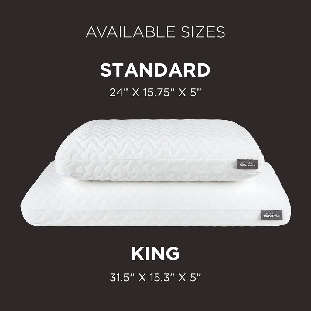 Tempur-Cloud Pillow for Sleeping, Standard, White