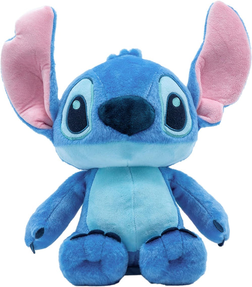 Disney Baby Lilo & Stitch Soft Huggable Stuffed Animal Cute Plush Toy for Toddler Boys and Girls, Gift for Kids, Blue Stitch 15 Inches