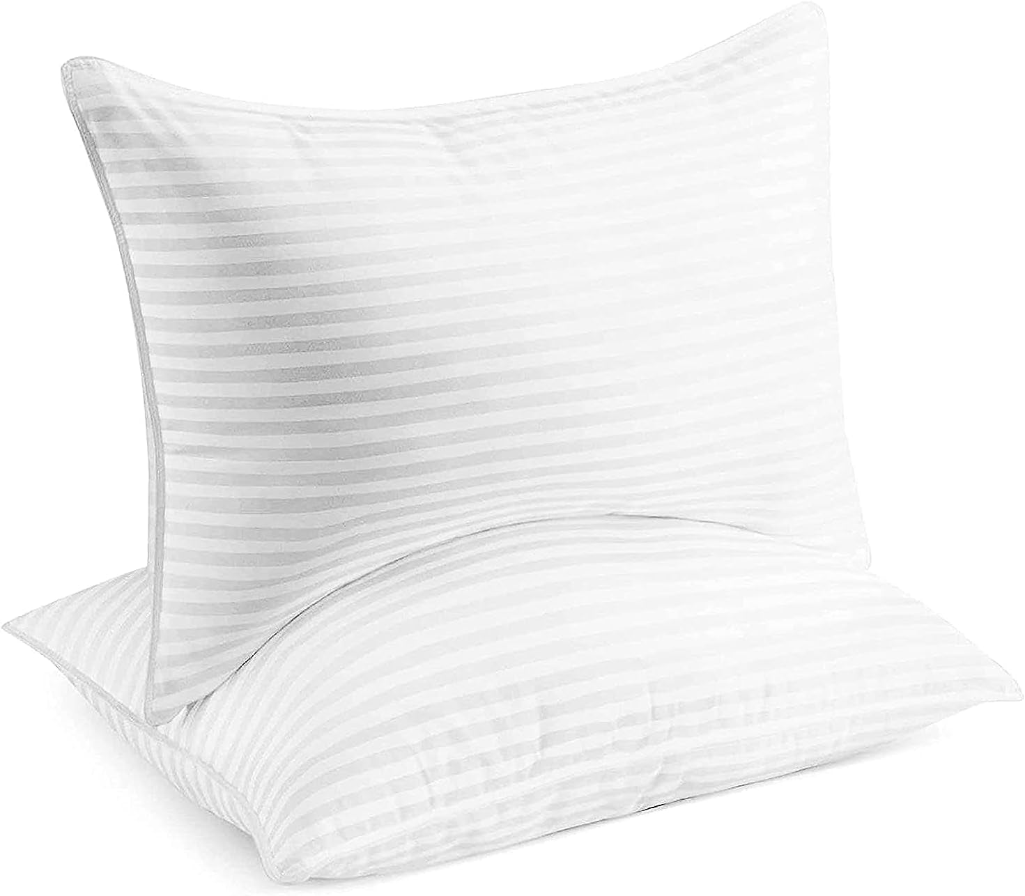 Bed Pillows Standard/Queen Size Set of 2 - Original Soft down Alternative Pillow for Sleeping - Soft Support for Back, Stomach or Side Sleepers